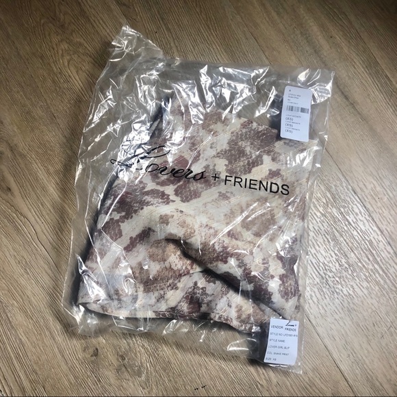 Lovers + Friends Lover Girl Snake Slip Dress - Picture 4 of 4